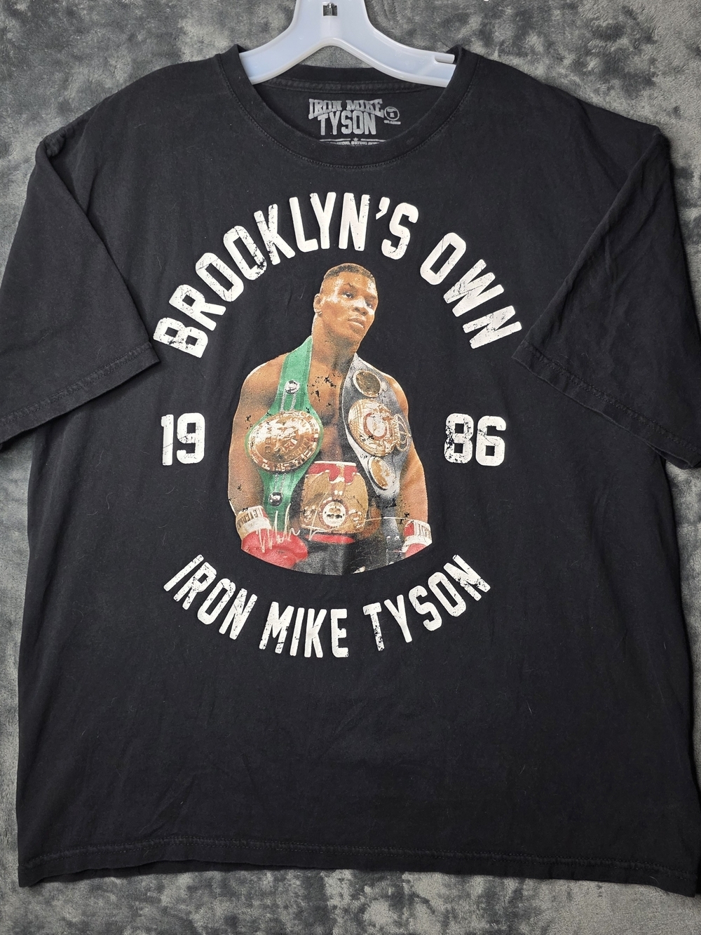 Mike Tyson black boxing tee #boxing #retro Men's Size XL